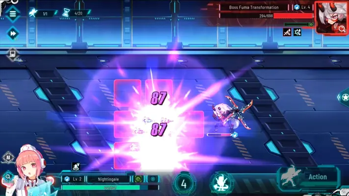 Battle Divas Slay Mecha android App screenshot 2