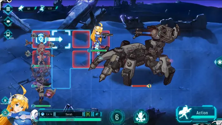 Battle Divas Slay Mecha android App screenshot 6